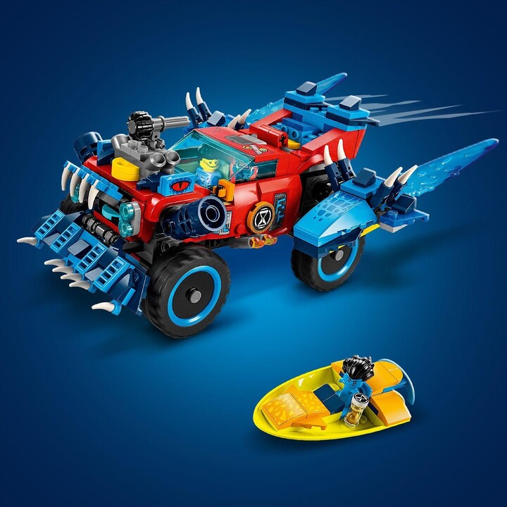 Set LEGO® DREAMZzz™ 71458 Crocodile Car, 494 pjesë