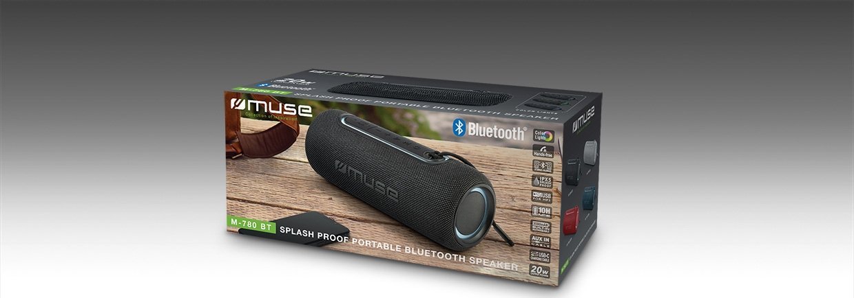 Altoparlant portabël Muse M-780 BT, 20W, Bluetooth, i zi