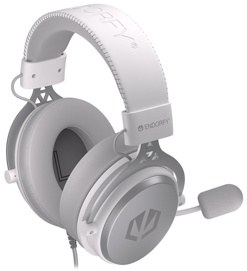 Kufje me kabllo USB ENDORFY VIRO Plus OWH, të bardha