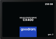 Disk SSD Goodram CX400 Gen.2, 256 GB, 2.5", SATA III, e zezë