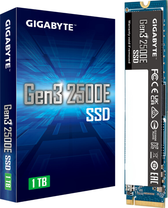 SSD диск Gigabyte M.2 Pcie NVMe 1TB