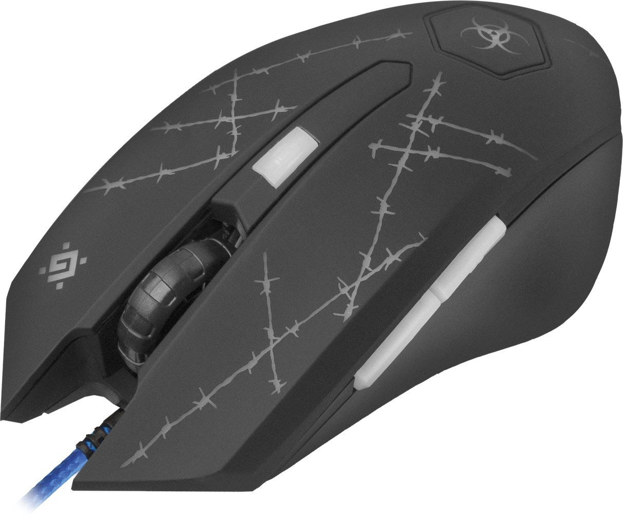 Maus lojërash Defender FORCED GM-020L, USB, 3200 DPI, i zi