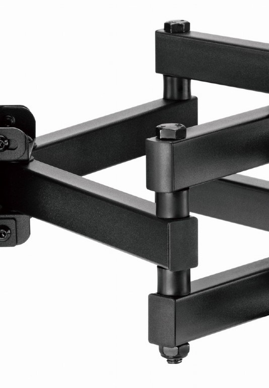 Mbajtëse muri për TV Gembird WM-80ST-03, 37"-80", VESA 600x400 mm, e zezë
