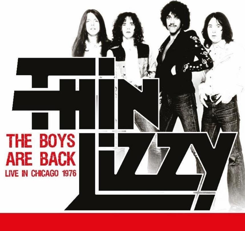 Vinyl Thin Lizzy The Boys Are Back Live in Chicago 1976, LP, album rock