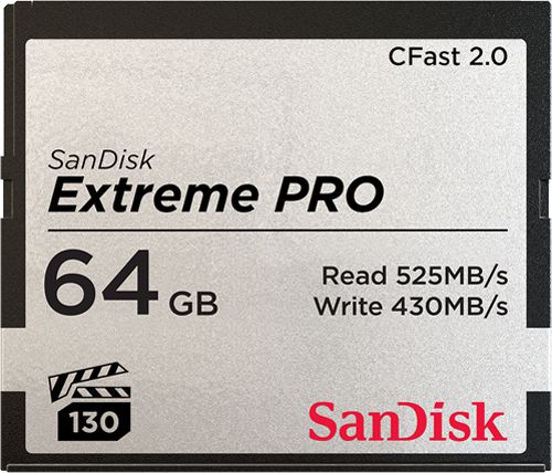 Kartë memorie SanDisk SDCFSP-064G-G46D, 64GB, CFast 2.0