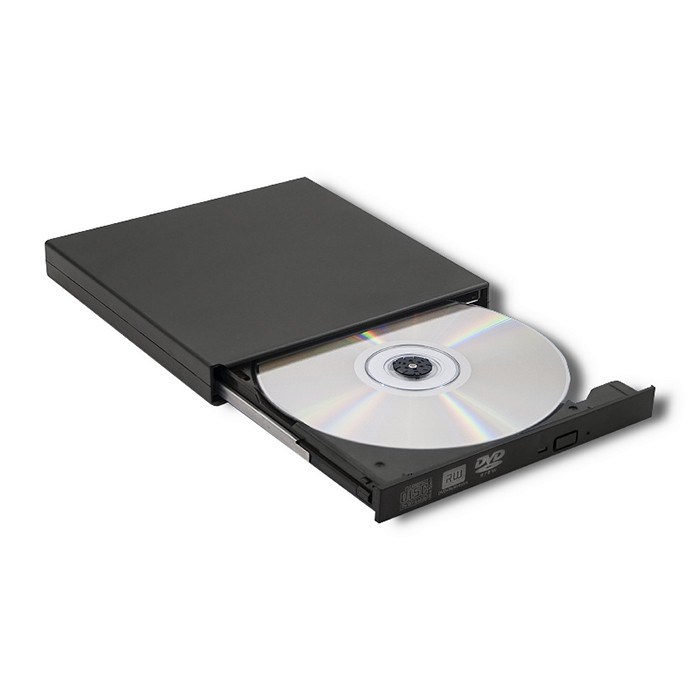 Regjistrues DVD-RW extern Qoltec 51858, USB 2.0, i zi