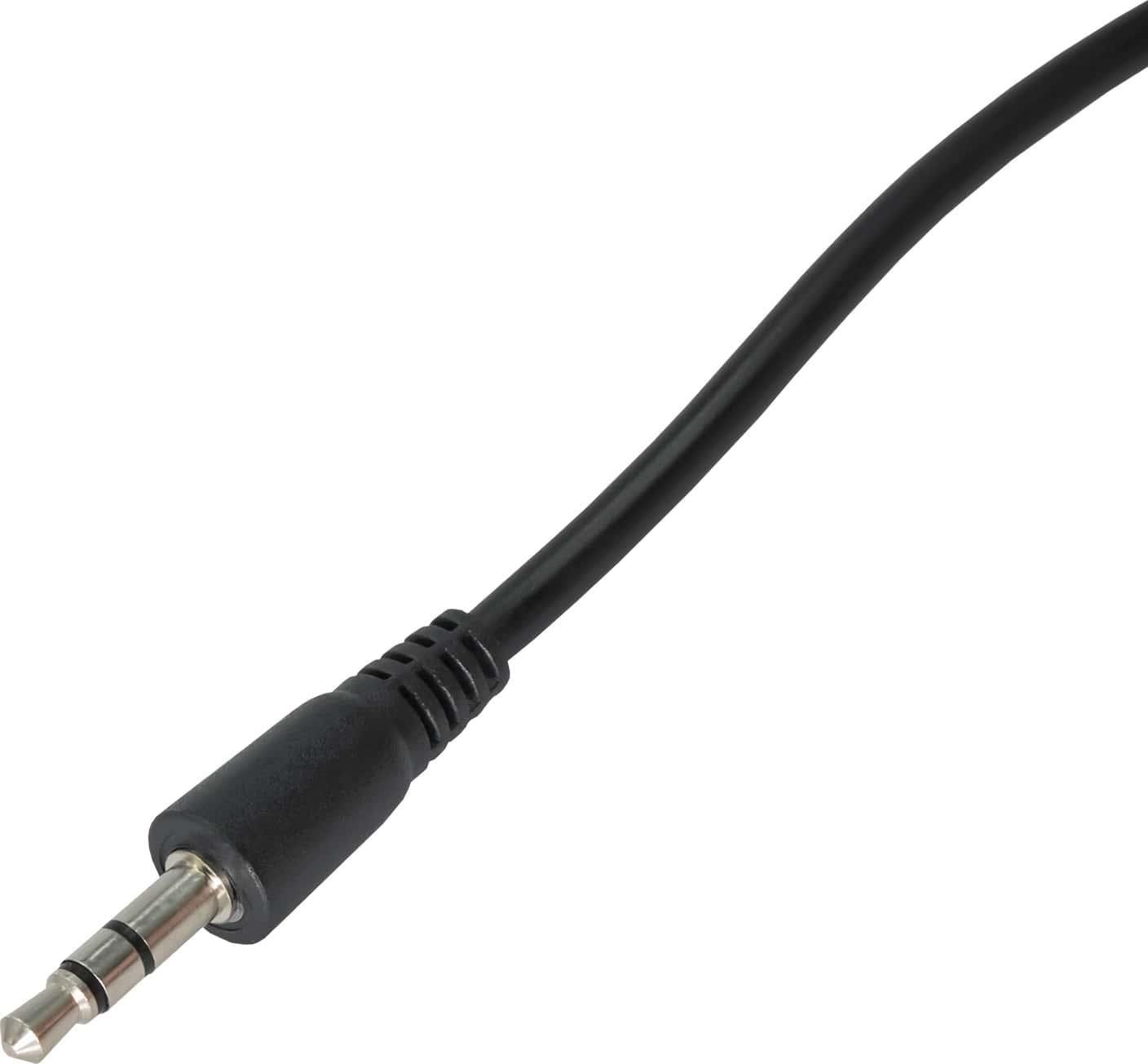 Kabllo Akyga Jack 3.5mm - Jack 3.5mm AK-AV-12, 2m, e zezë