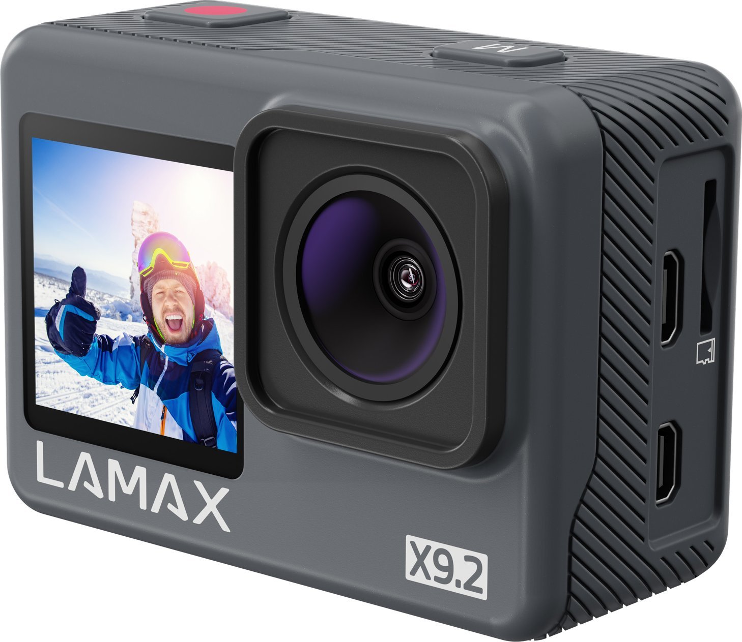 Kamerë aksion Lamax X9.2, 4K, ekran me prekje 2", e zezë