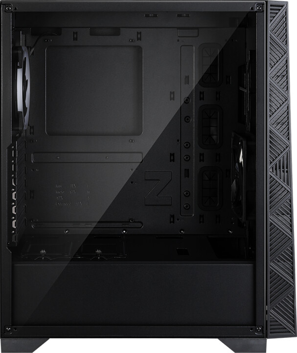 Kasë kompjuteri Zalman Z3 NEO, panel anësor transprent, e hirtë