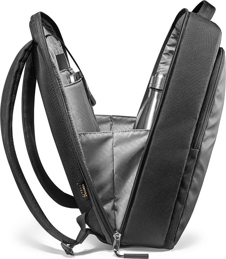 Çantë shpine Tomtoc për laptop, 16" MacBook Pro, 15L, e zezë