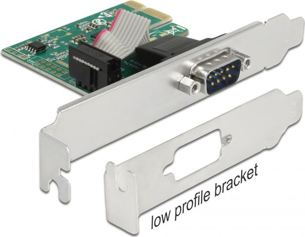 Kartë Delock PCI Express në 1 x Serial RS-232 (89948)