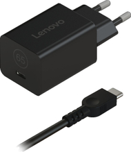 Адаптер полнач Lenovo GaN Nano 65W, USB C, 1.8m, црн