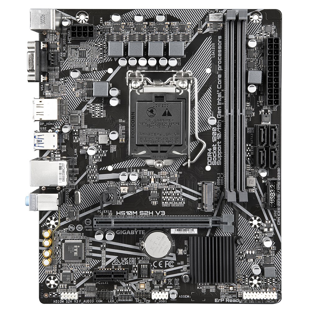 Pllakë amë Gigabyte H510M S2H V3