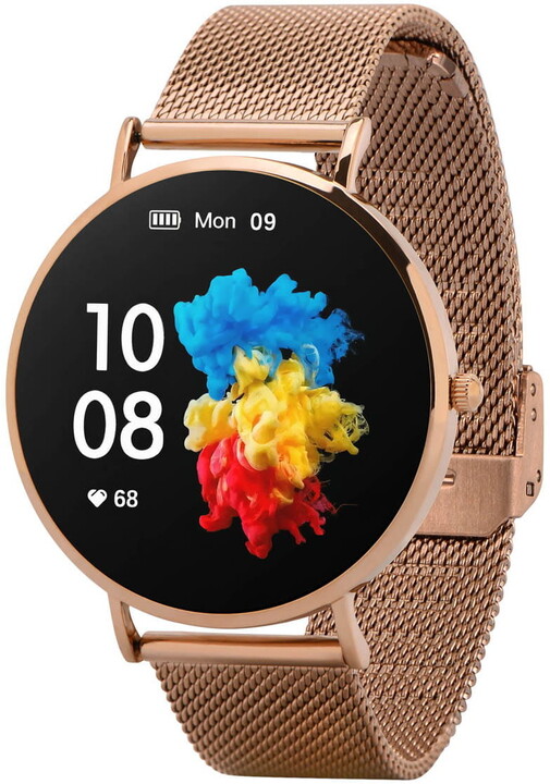 Orë e mençur Garett Smartwatch Verona, verdhë