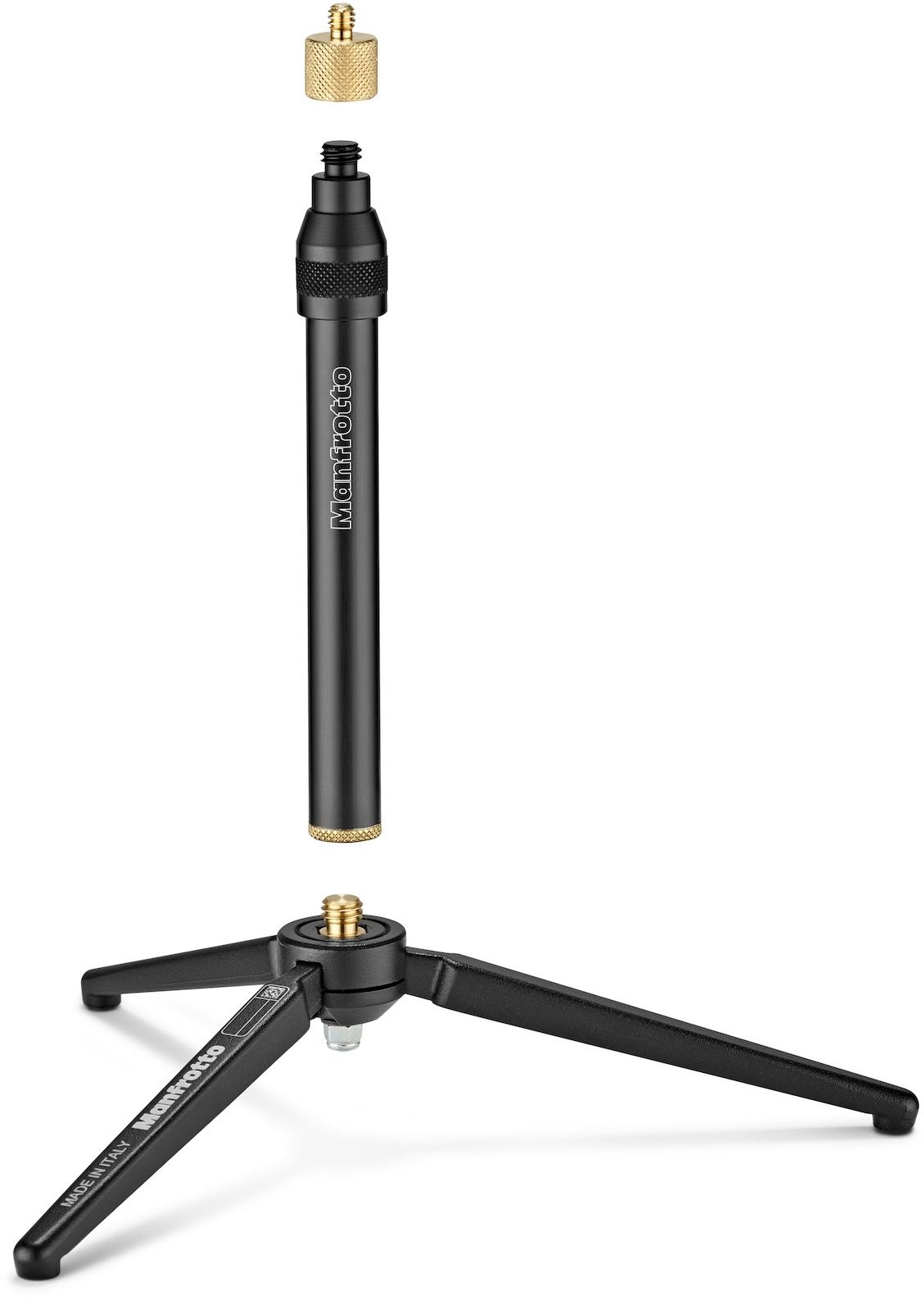 Tripod mini Manfrotto VR MKPROVR, alumin, kapacitet 2 kg, i zi