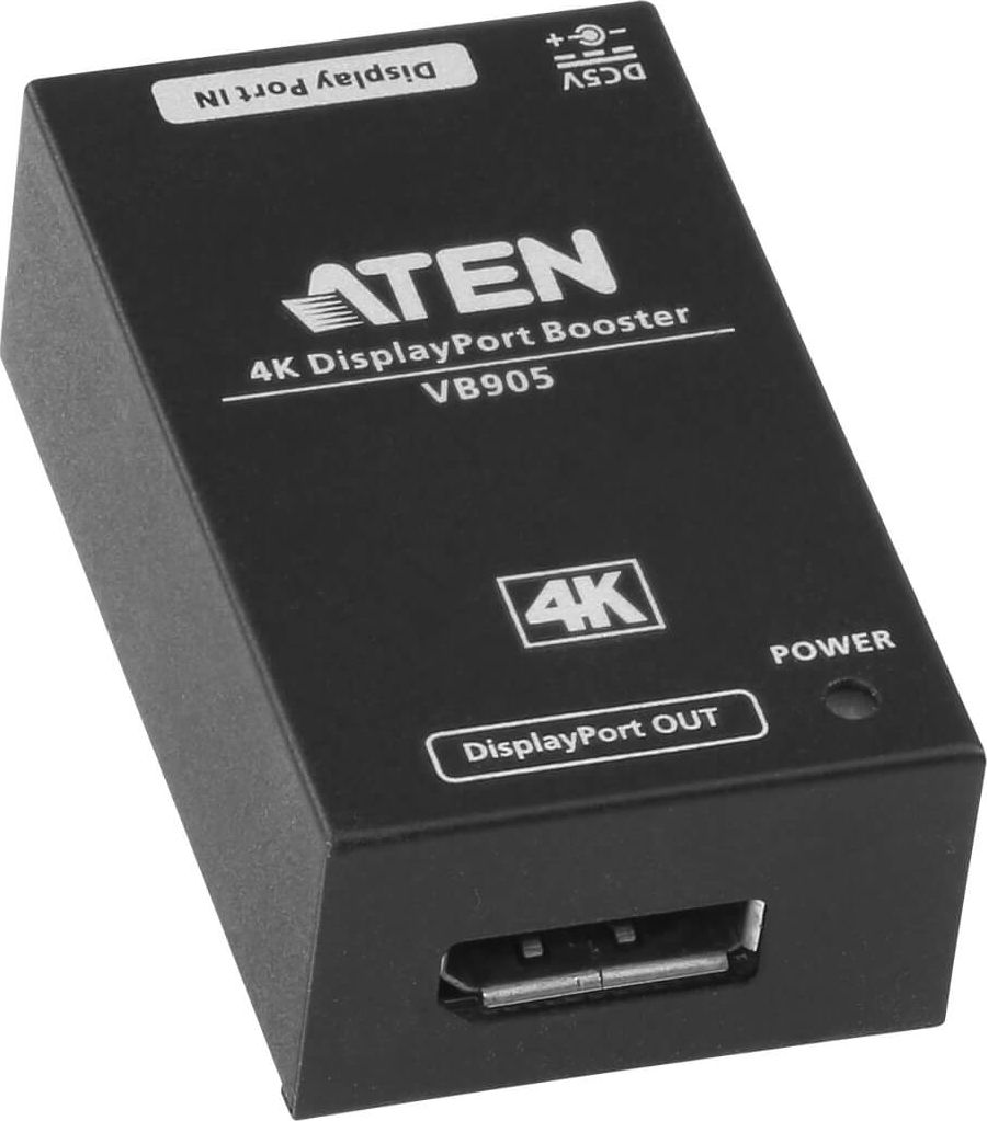 Здолжувач DisplayPort ATEN VB905-at-E, 4K, 5m, црн