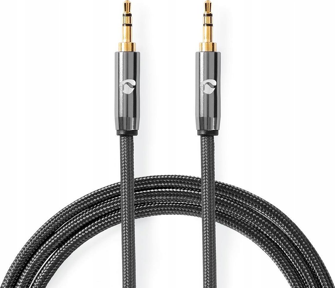Kabllo audio Nedis Profigold, AUX 3.5mm mashkull mashkull, 5m, e thurur