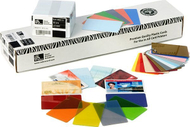 Kартички од пластика Zebra Premier PVC 10 Mil, ISO стандард, пакување 500 парчиња, бели