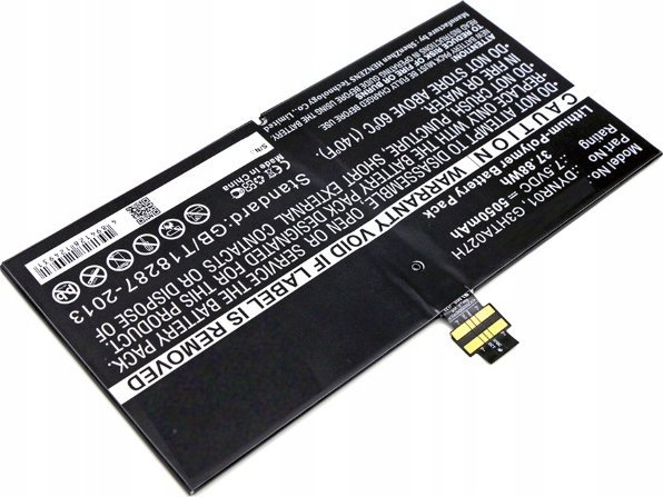 Bateri për tablet Microsoft Surface Pro 4 1724, Li Polymer, zëvendësuese, e zezë