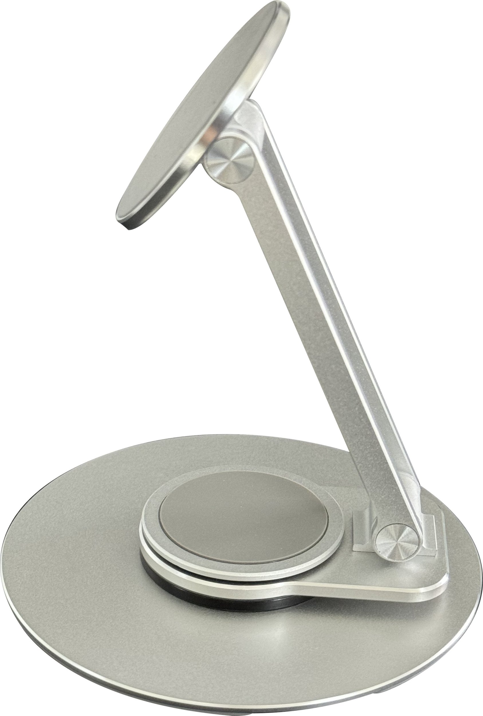 Mbajtëse telefoni Vision MagSafe Turntable, alumini, rrotulluese, gri