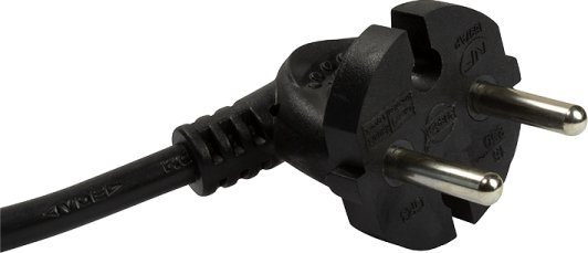 Раздвојувач LogiLink LPS230B, 3 излези, кабел 1.5 m, црна