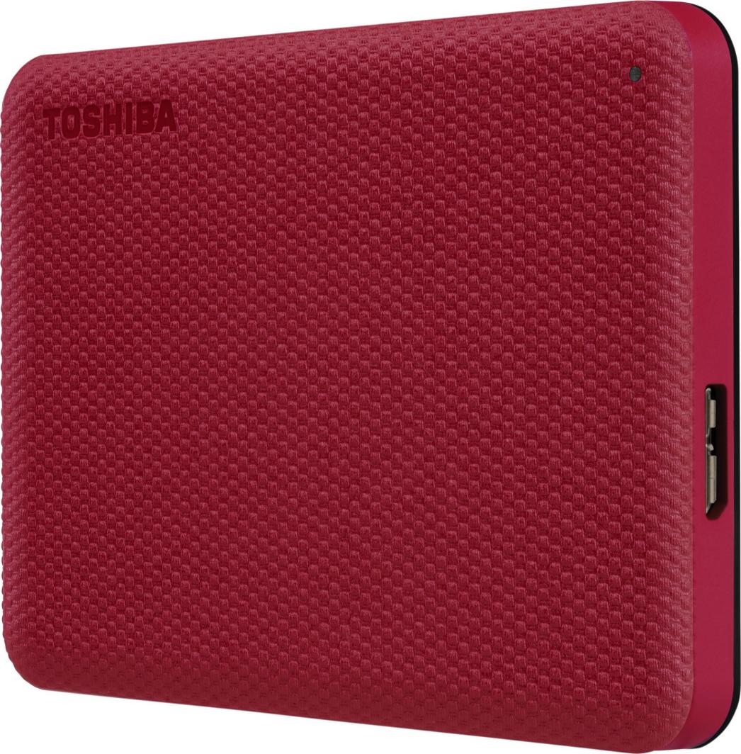 Disk i jashtëm Toshiba Canvio Advance (HDTCA40ER3CA), 4TB, i kuq
