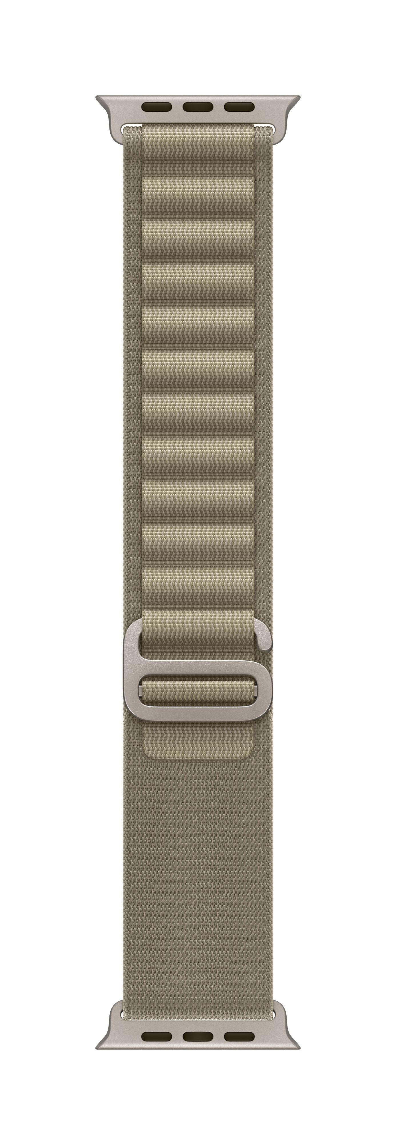 Apple Watch 49mm Band, Olive Alpine Loop - Medium
