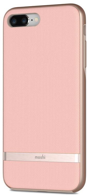 Mbrojtëse telefoni Moshi Vesta për iPhone 8 Plus, ushtarake, kompatibile me karikim pa tel, gri