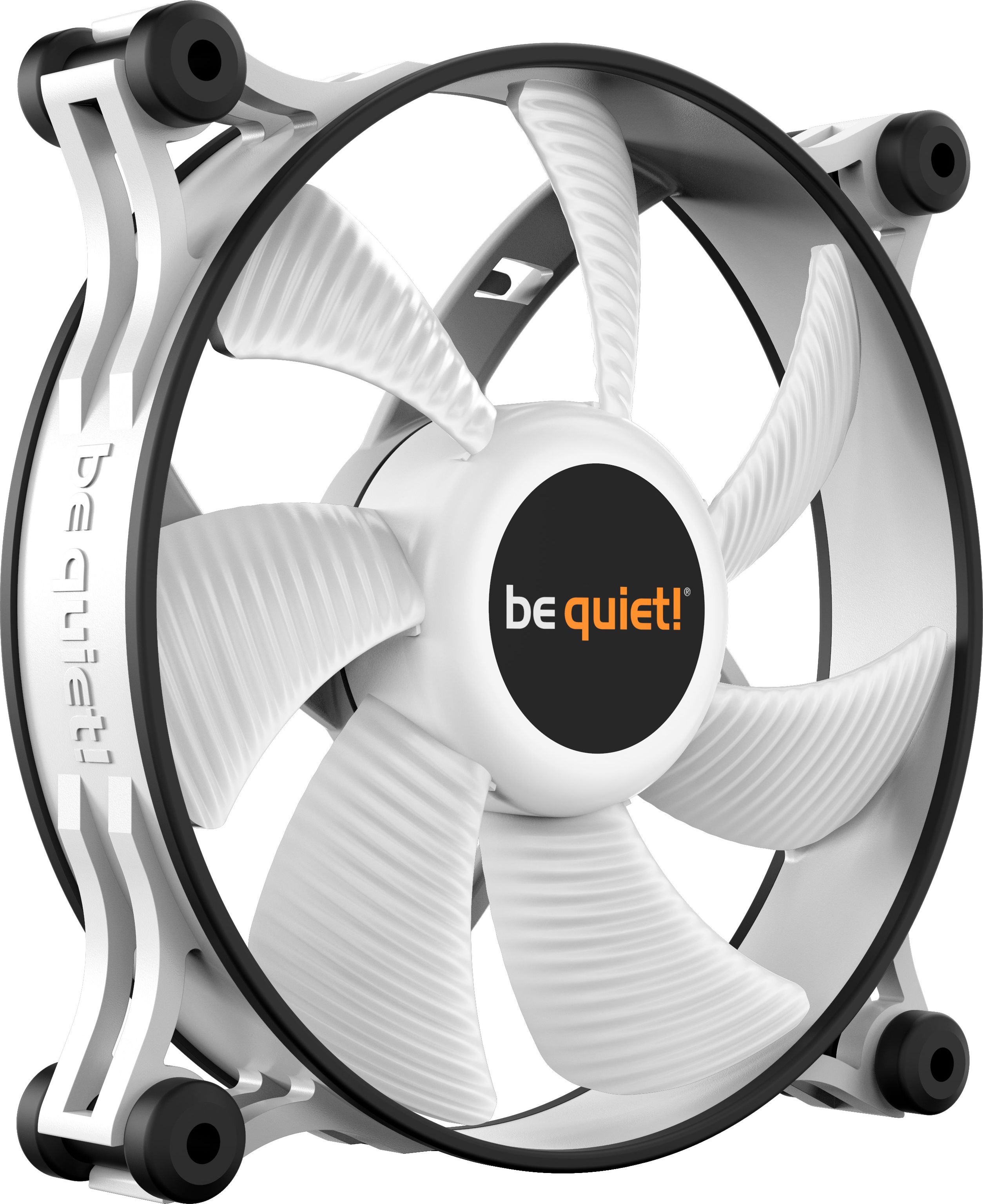 Вентилатор за куќиште Be Quiet Shadow Wings 2, 120mm, бел