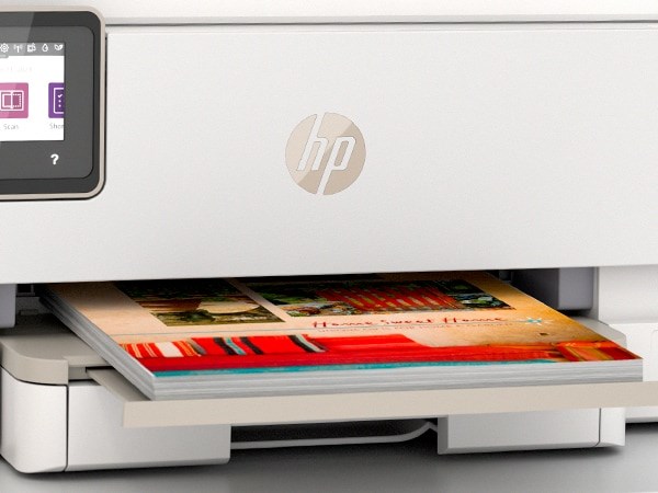 Printer multifunksional HP Inspire 7220e, Inkjet termal, bezhë