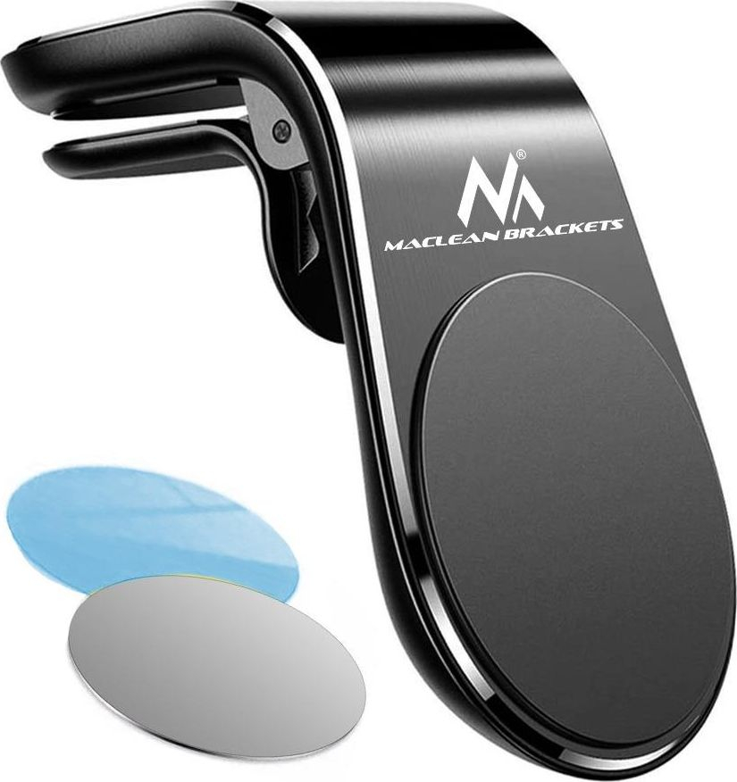 Mbajtëse magnetike për veturë Maclean MC-326, për grilën e ventilimit, universale, e zezë
