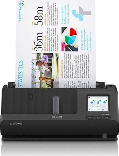 Skaner dokumentesh Epson ES-C380W, A4, 600 x 600 DPI, i zi