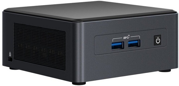 Kompjuter Intel NUC Tiger Canyon (NUC11TNHi7), Intel Core i7, Intel Iris Xe Graphics, gri
