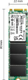 Disk SSD Transcend MTS825S, 2TB, M.2 2280 SATA III