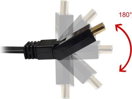 Кабел ART (AL-05), HDMI - HDMI, 1.5m, црн