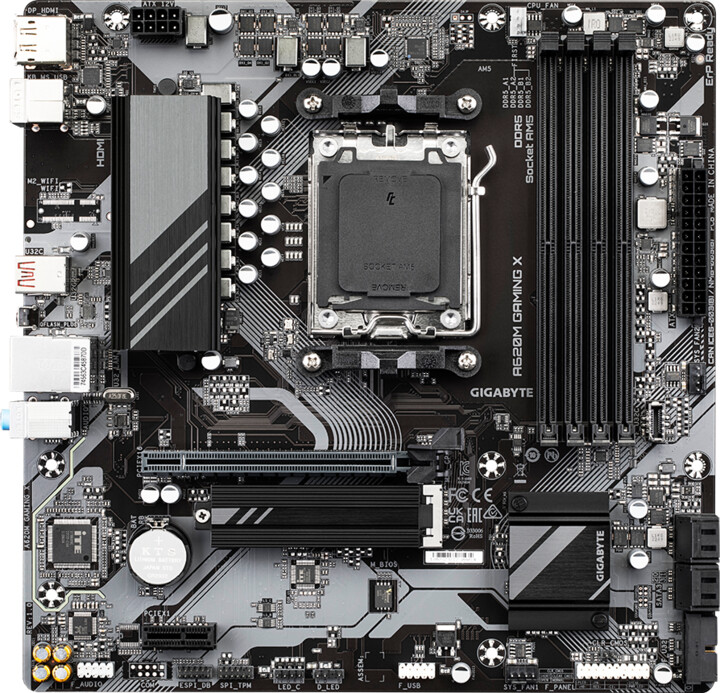 Pllakë amë GIGABYTE A620M GAMING X - AMD A620
