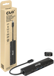 Kabllo Hub Club3D USB-C, 6në1 Hub me HDMI 8K30Hz, 2xUSB Type-A, RJ45 dhe 2xUSB Type-C
