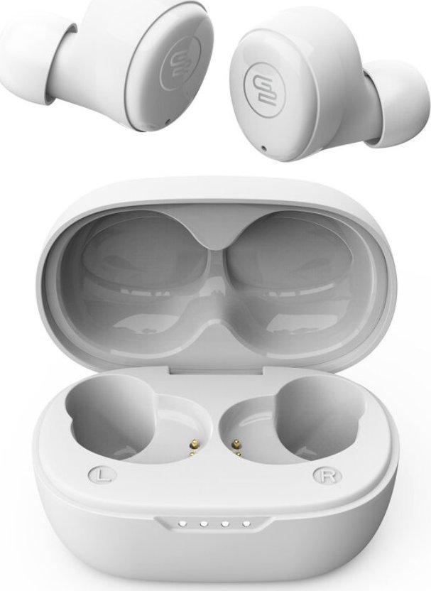 Kufje pa tela GoGEN TWS BUDDIES evo 2, Bluetooth, USB C, të bardha