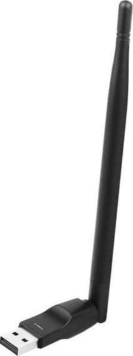 Antena WiFi USB për tuner DVB, 2.4GHz, IEEE 802.11b/g/n, e zezë