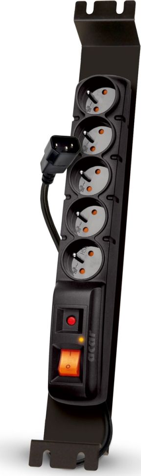 Kordon energjie Acar F5 RACK IEC, 230V, 1.5m, i zi