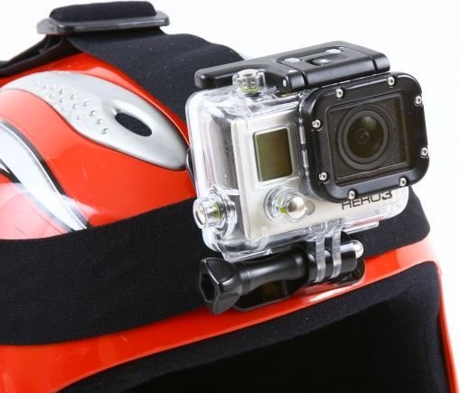 Rrip koke për kamerë aksion XREC Head Strap Mount, i rregullueshëm, i zi