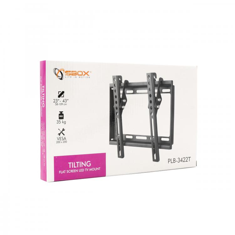 Mbajtëse për TV Sbox PLB-3422T, lëvizëse, 23"-42", 35 kg