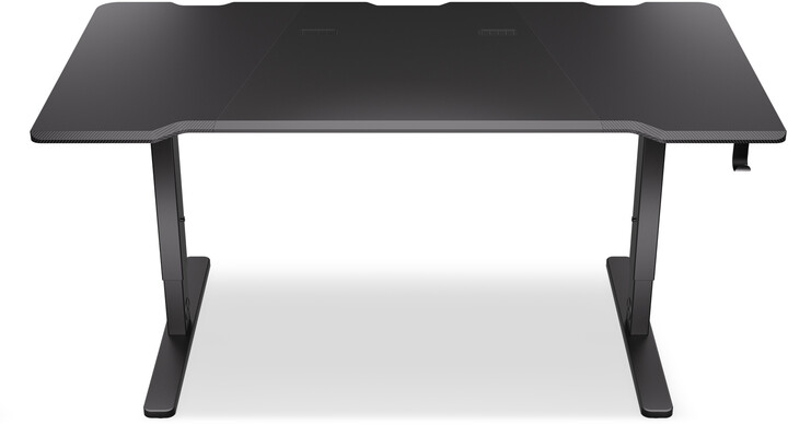 Tavolinë Endorfy Atlas L, e zezë