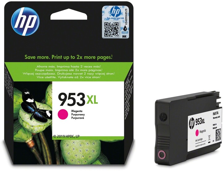 Ngjyrë për printer HP F6U17AE, e vjollcë