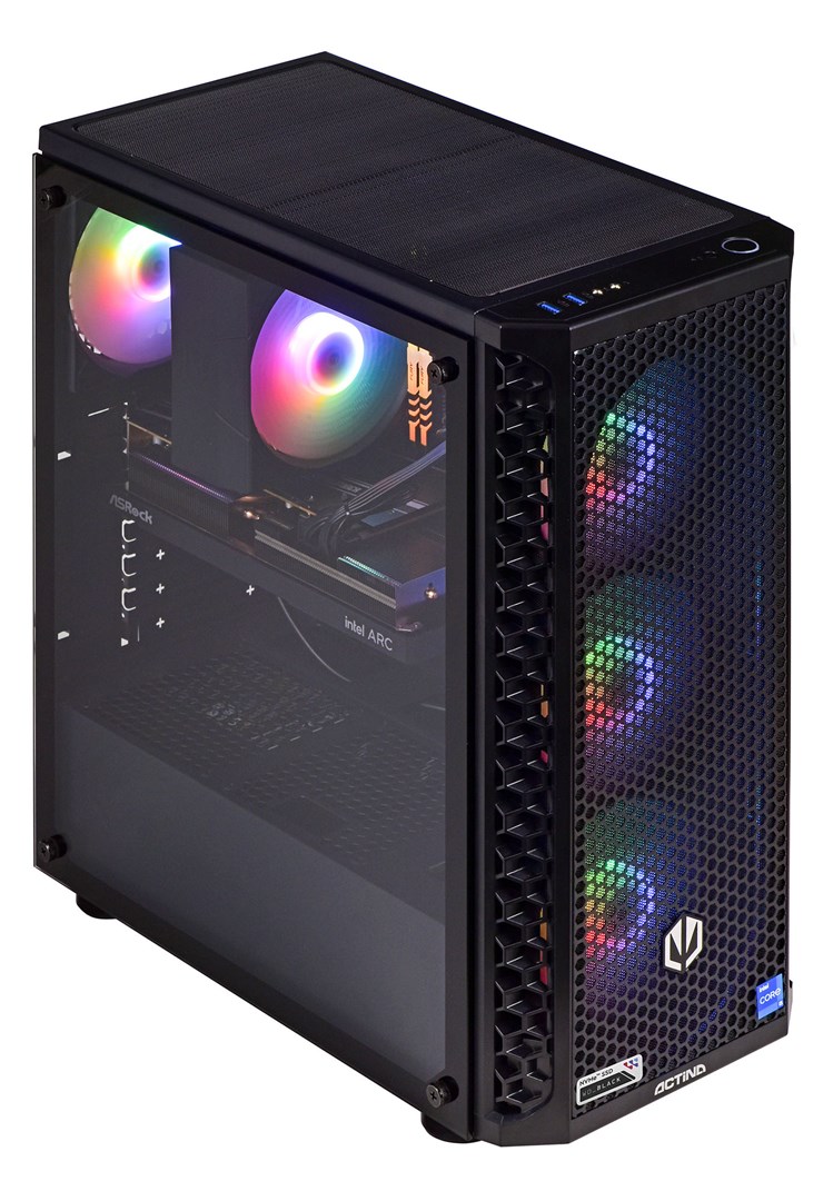 Kompjuter Actina, Intel Core i5-12400F, 16GB RAM, 1TB SSD, NVIDIA GeForce RTX 4060, i zi