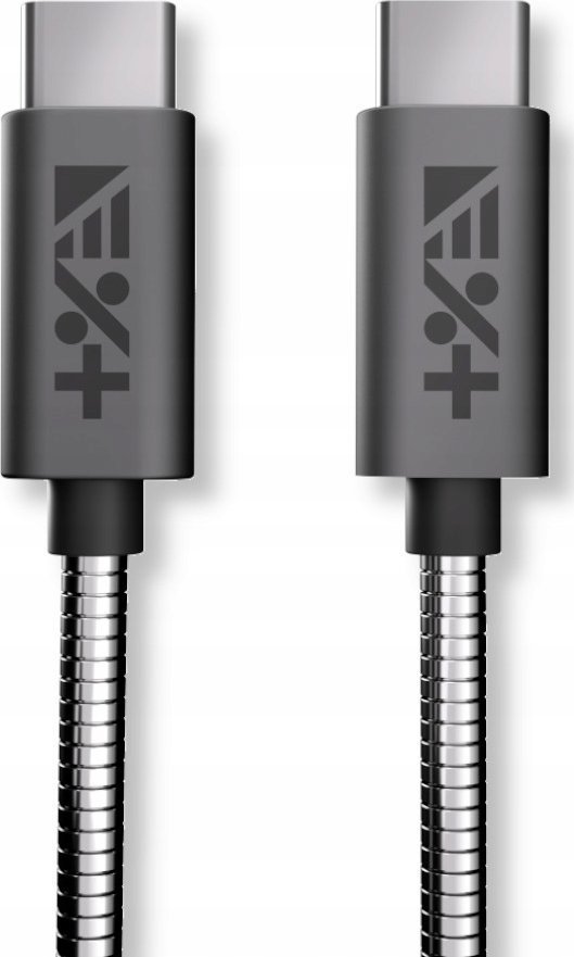 Kабел USB NEXT ONE USB C во USB C, 1.2 m, 3A Power Delivery, црна