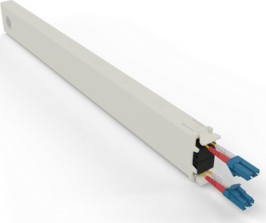 Kasetë fibër optike PATCHBOX One, 8RU, OS2 LC LC, e verdhë