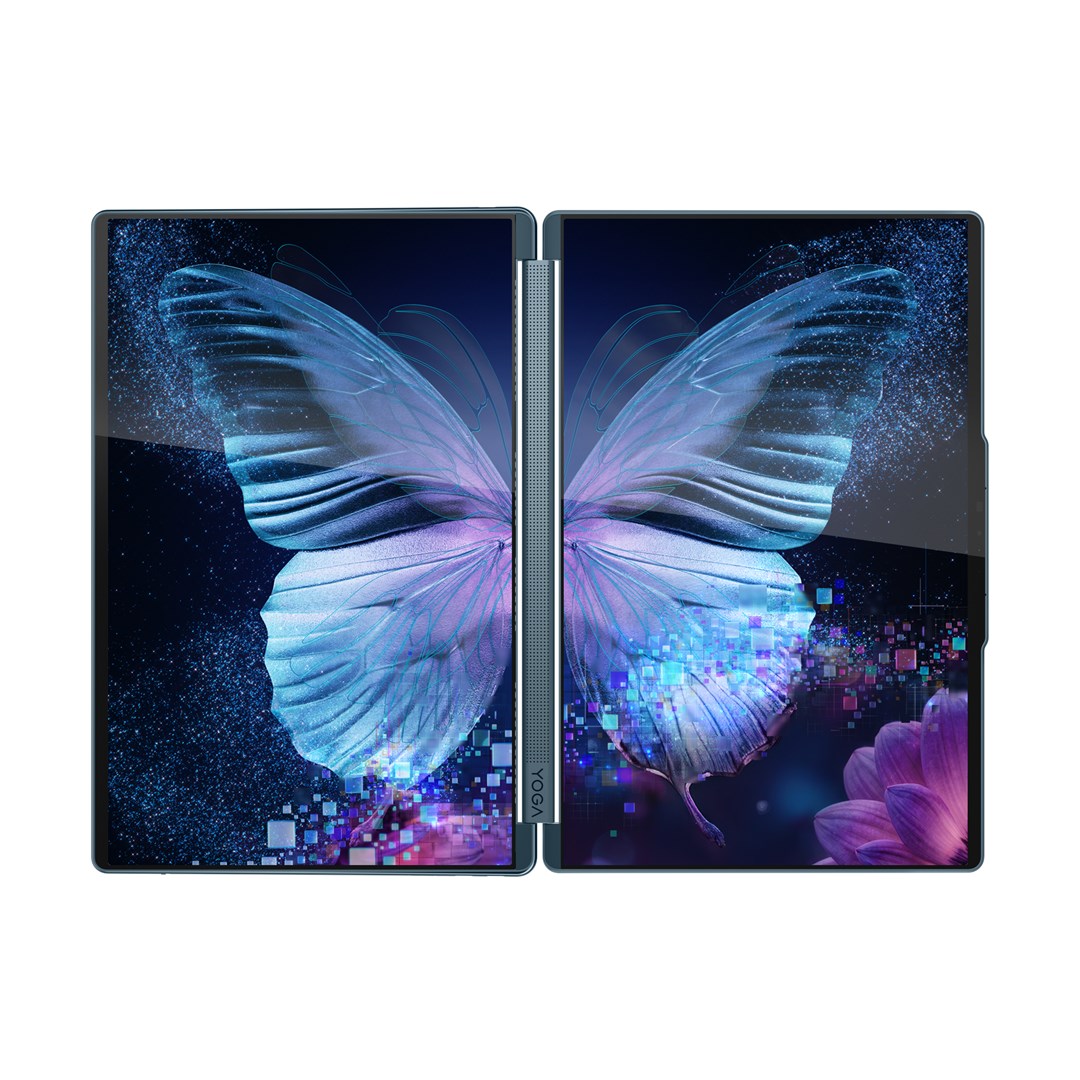 Laptop Lenovo Yoga Book 9 14IAH10, 14", Intel Core Ultra 7 255H, Touchscreen 2.8K, 32 GB LPDDR5x-SDRAM, 1 TB SSD, teal