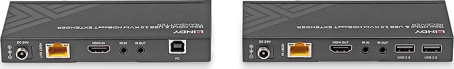 Adapter HDMI KVM Lindy Extender Cat.6, 150m, USB, i zi