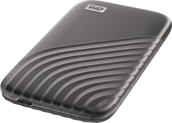 Disk i jashtëm WD My Passport 4TB, SSD, i hirtë